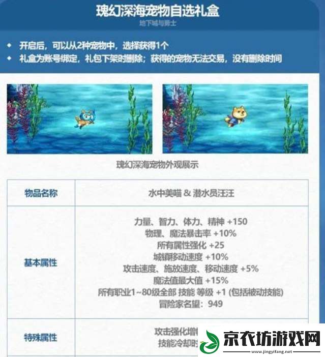 dnf2024夏日套宠物宝珠属性一览