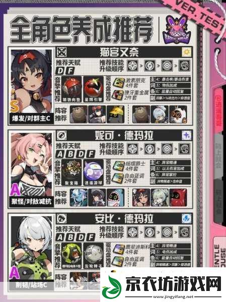 绝区零角色属性全揭秘