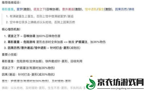 白荆回廊烙痕技能全解析-战斗策略与角色提升