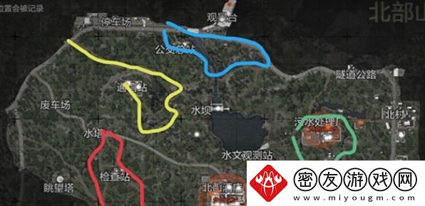 暗区突围巡逻卫队行走路线攻略