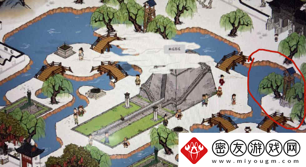 江南百景图圭表视线延长所至是哪里