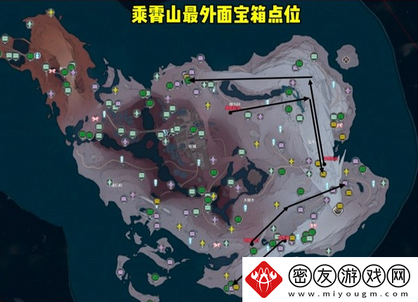 鸣潮如何才能达成乘霄山100%探索度