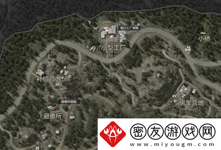 暗区突围山谷物资分布图攻略