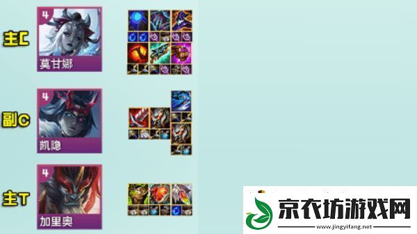 云顶之弈s11圣贤莫甘娜阵容怎么搭配