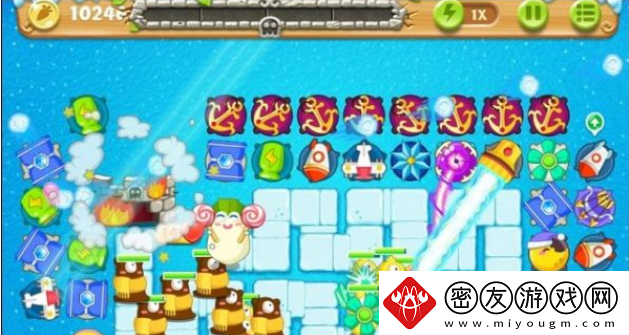 保卫萝卜2第93关攻略图解法