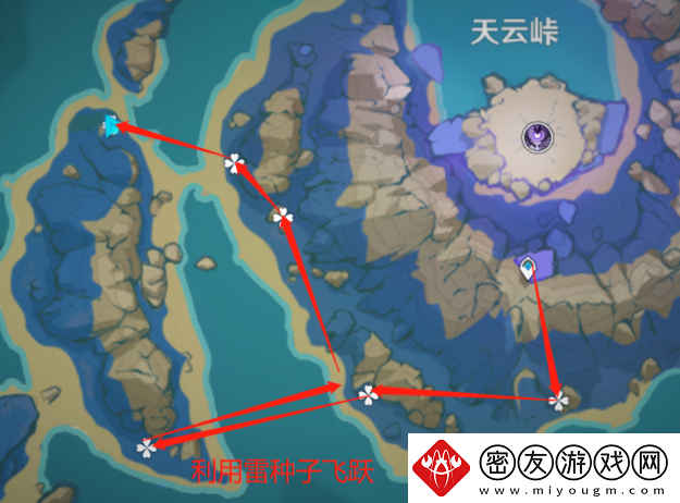 原神5.0鬼兜虫采集路线