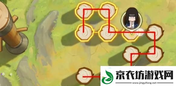 火影忍者手游功夫一笔画第16关通关攻略：轻松解锁新技巧