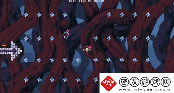 瞬移机制2D精准平台游戏忍者明Demo上线Steam
