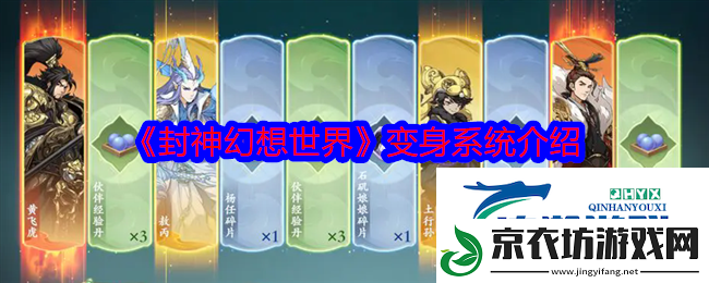 封神幻想世界变身系统介绍