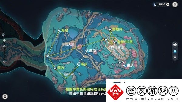 原神4.6旧日之海锚点秘境路线是怎样的