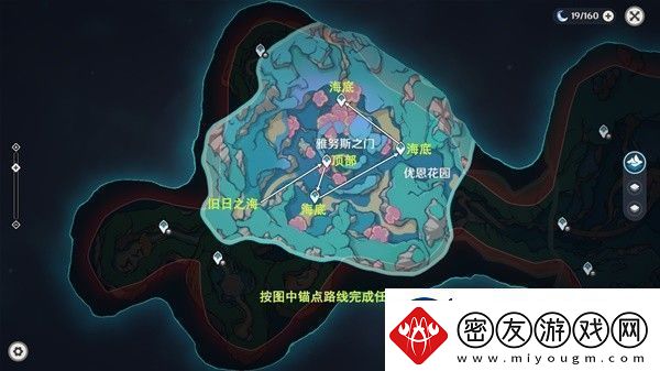 原神4.6旧日之海锚点秘境路线是怎样的