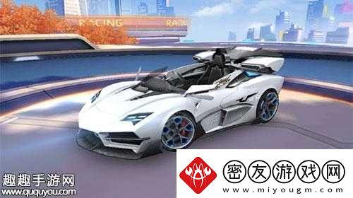 QQ飞车手游B车白鸽图鉴评测：梦幻之翼御风而行