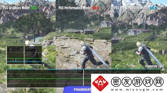 FF7重生PS5Pro对比原版
