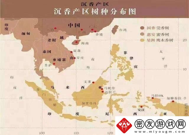 沉香一线产区和二线产区的区别-友：品质和价格都有很大差别