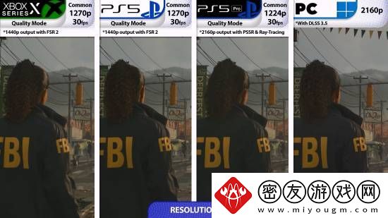 心灵杀手2PS5-Pro/多平台对比：光追提升巨大！