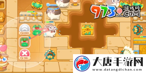 保卫萝卜4法老归来第110关怎么过